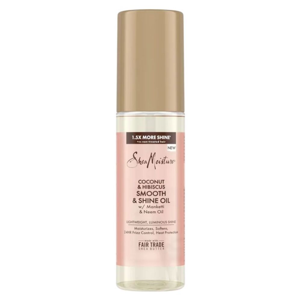 SheaMoisture Coconut and Hibiscus Smooth + Shine Hair Oil - 3.3 fl oz